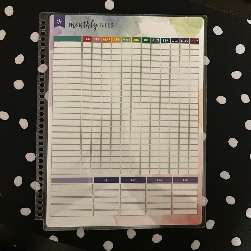 Erin Condren snap-in dashboard